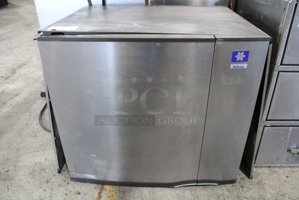 2010 Manitowoc Model SD0892N Stainless Steel Commercial Ice Machine Head. 208-230 Volts, 1 Phase. 30x25x26.5