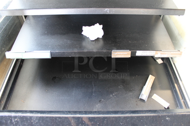 Federal Metal Commercial Deli Display Case Merchandiser on Commercial Casters. Tested and Working! - Image 3 of 4