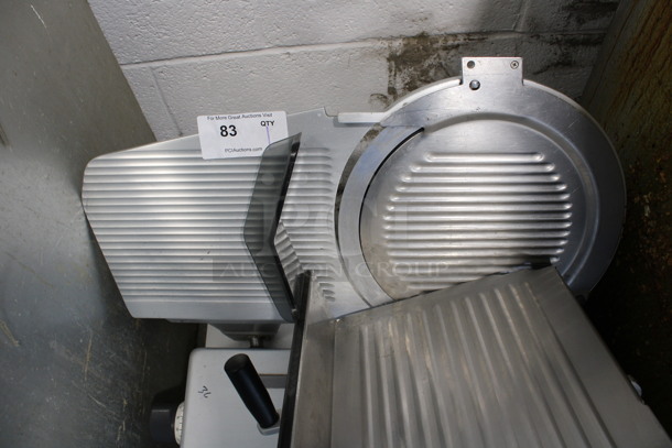 Bizerba Model 1180907 Stainless Steel Commercial Countertop Meat Slicer. 120 Volts, 1 Phase. 25x23x25. Tested and Does Not Power On - Image 7 of 9