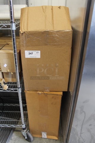 2 Boxes of BRAND NEW Plastic To Go Containers. 2 Times Your Bid!