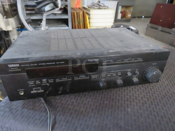 One Yamaha Stereo Receiver. #RX-V-480. - Image 1 of 1