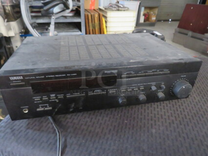 One Yamaha Stereo Receiver. #RX-V-480.