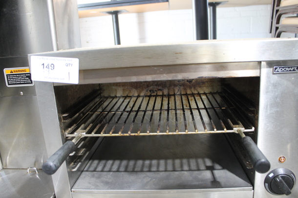 Adcraft CHM-2400W Stainless Steel Commercial Electric Powered Cheese Melter. 240 Volts. - Image 2 of 4