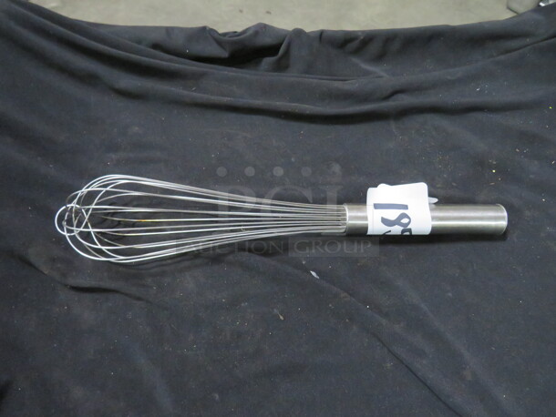 One Stainless Steel Whip - Image 1 of 1