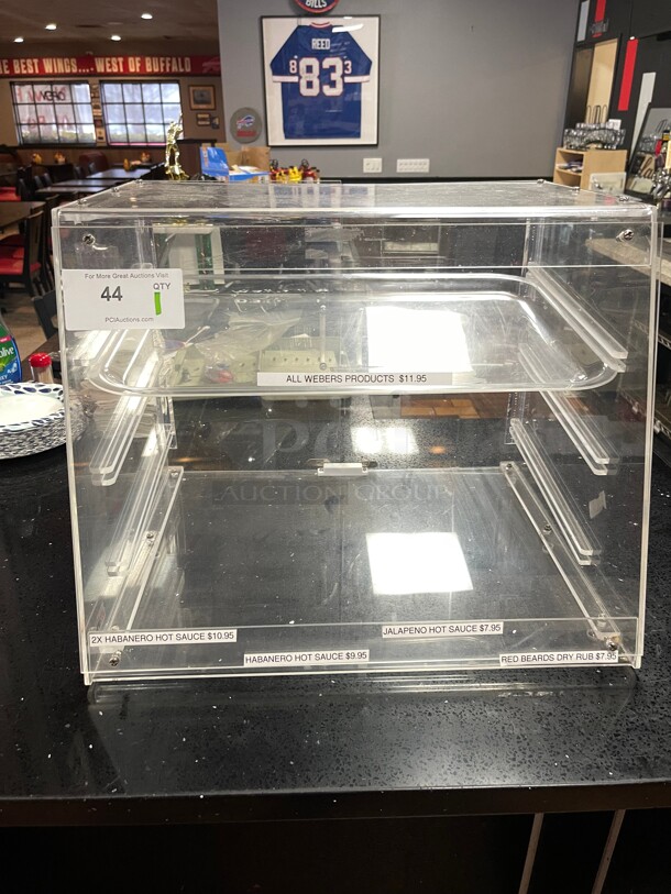 Clean! Choice 3 Tray Commercial Bakery Display Case with Rear Doors NSF - Image 2 of 8