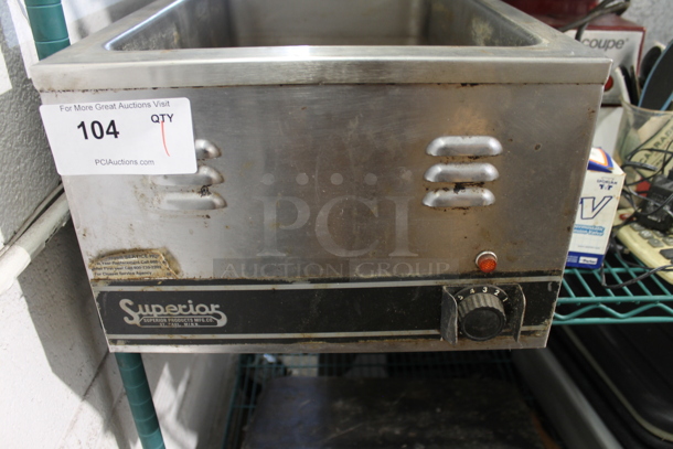 American Permanent Ware CW-2A Stainless Steel Commercial Countertop Food Warmer. 120 Volts, 1 Phase. Tested and Working! - Image 2 of 4