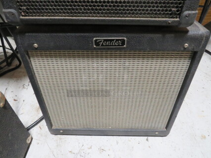 One Fender 2 Way Powered Speaker. 