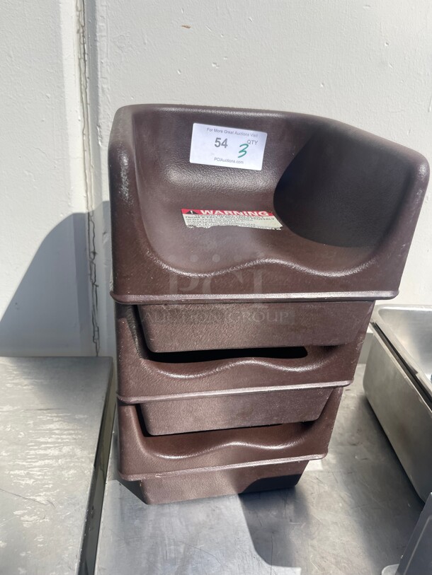 Restaurant Commercial Plastic Kids Chair - Image 3 of 8