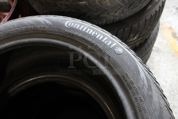 4 Various Tires Including ContiProContact 225/45R 18 91V. Includes 25.5x9.5x25.5. 4 Times Your Bid! - Image 6 of 6