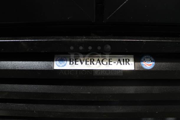Beverage Air LV49HC-1-B Metal Commercial 2 Door Reach In Cooler Merchandiser on Commercial Casters. 115 Volts, 1 Phase. Tested and Working! - Image 2 of 7