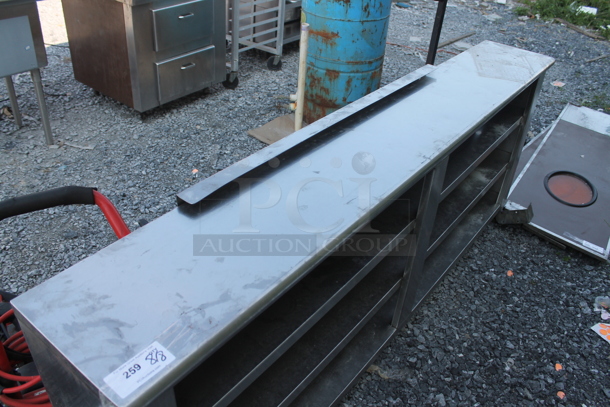 Stainless Steel Shelving Unit. - Image 3 of 5