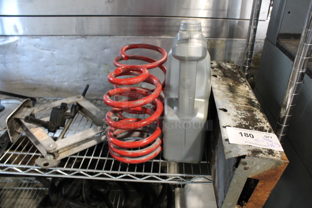 ALL ONE MONEY! Lot of Various Items Including Coils, Metal Parts and Metal Feet For Table Legs. - Image 2 of 3