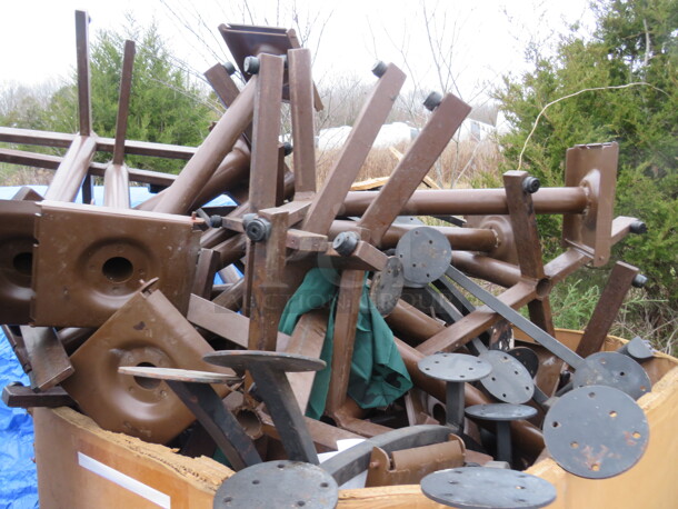 One Pallet Full Of Table Bases.  - Image 1 of 2