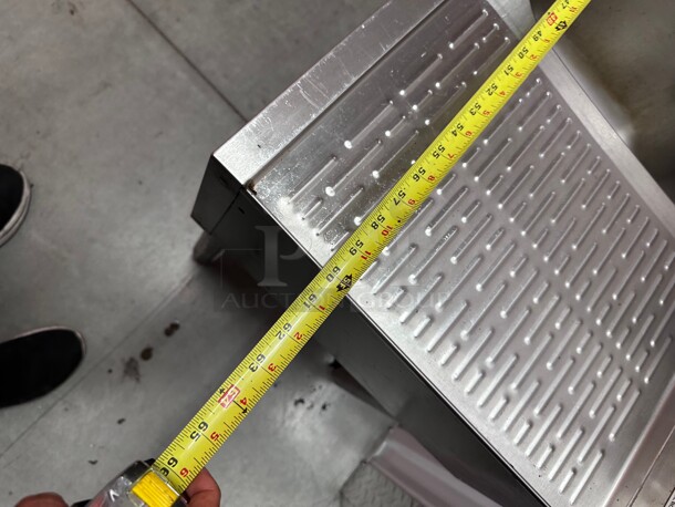 Clean! Krowne Metal 18-53C Stainless 3 Compartment Bar Sink w/ Two 12 inch  Drainboards 18 inch D
Krowne Metal Royal Underbar 1800 Series Bar Sink NSF  - Image 6 of 9