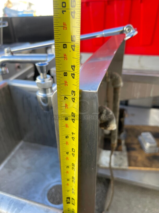 Clean! Commercial Heavy Duty Mop Sink With Faucet NSF  - Image 8 of 8