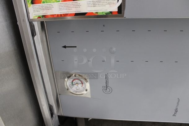 BRAND NEW! 2023 Traulsen RMC58S6 Stainless Steel Commercial 58" Single Sided School Milk Cooler on Commercial Casters. 115 Volts, 1 Phase. Tested and Working! - Image 8 of 9