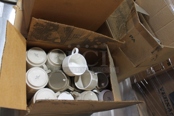 4 Boxes of 50 Various White Ceramic Mugs. 4 Times Your Bid! - Image 3 of 5