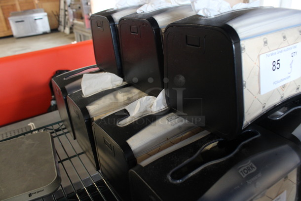 3 Tork Xpressnap Black Poly Napkin Dispensers. 8x6x6. 3 Times Your Bid! - Image 3 of 3