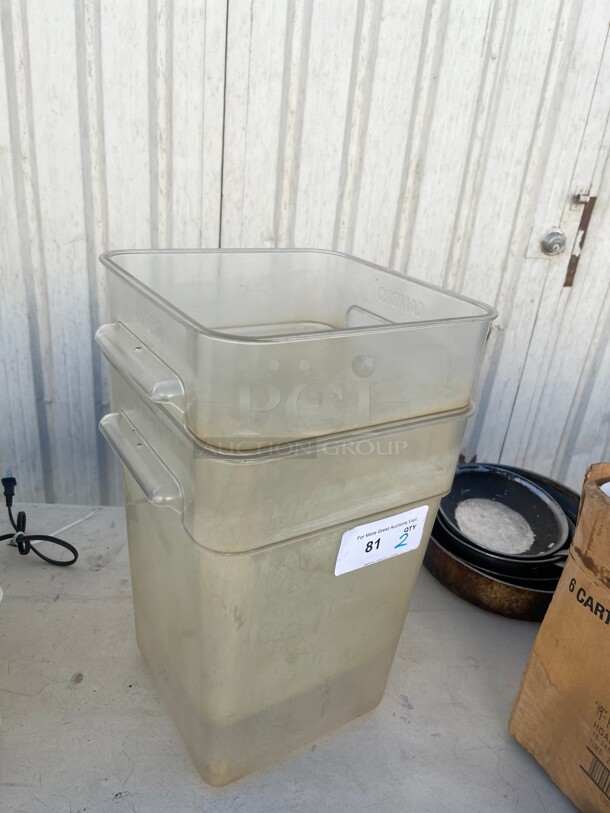 Clean! Storage Plastic Container NSF  - Image 3 of 6