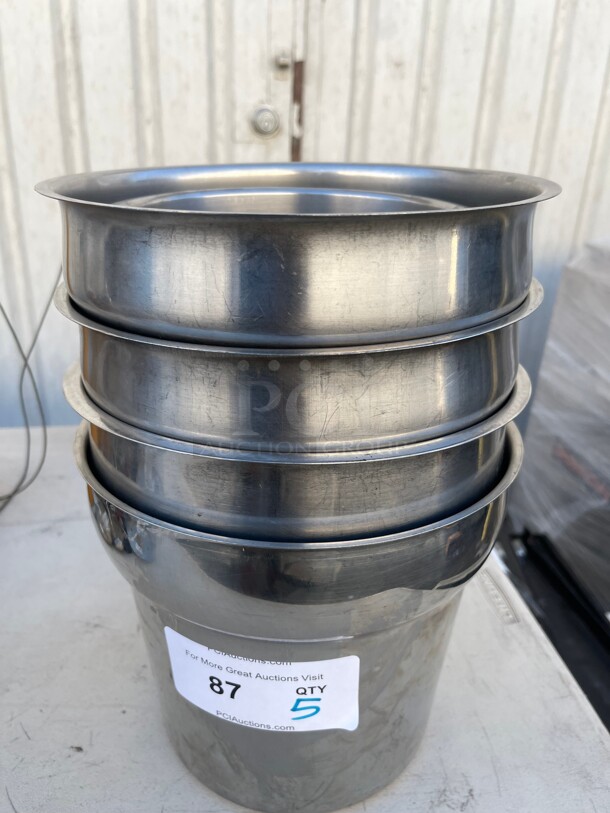 Clean! Commercial Stainless Steel Bar Ice Bucket NSF - Image 2 of 4