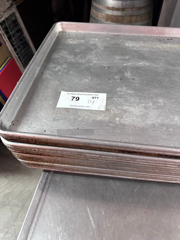 Commercial Heavy Duty Cooking Sheet Pans NSF - Image 3 of 5