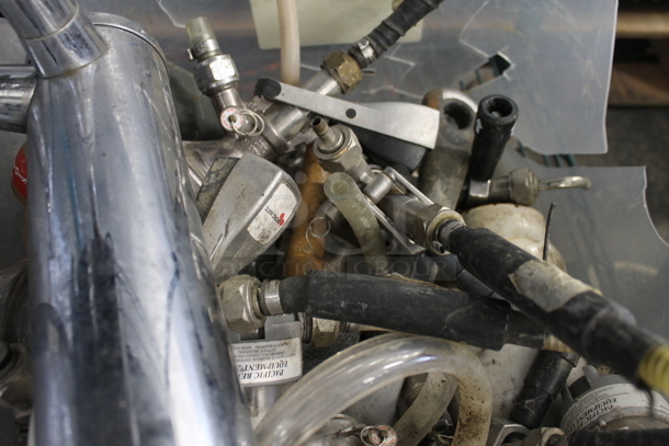 ALL ONE MONEY! Lot of 2 Tap Beer Tower and Various Couplers and Hose Pieces - Image 3 of 5