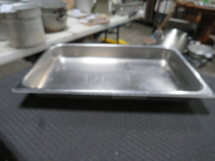 Full Size 2.5 Inch Deep Hotel Pan. 3XBID.