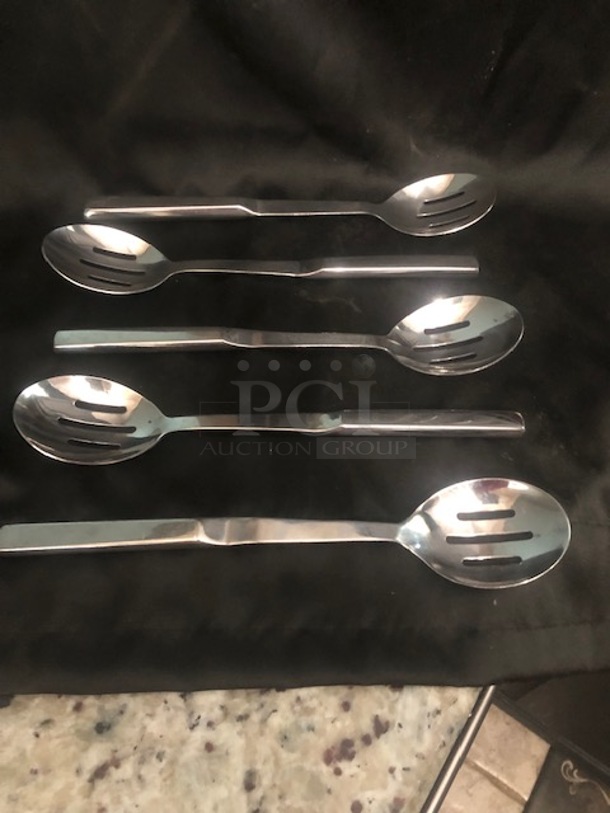 Stainless Steel Slotted Spoon. 5XBID