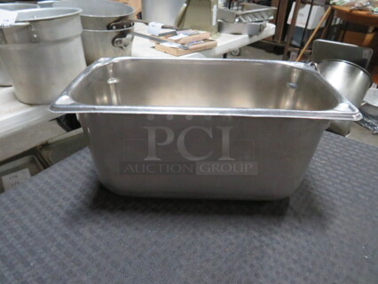 1/3 Size 6 Inch Deep  Hotel Pan. 3XBID.