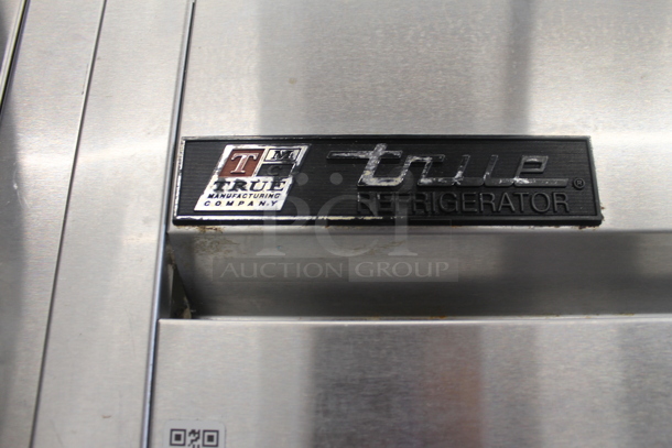 2015 True TG2R-2S ENERGY STAR Stainless Steel Commercial 2 Door Reach In Cooler w/ Poly Coated Racks on Commercial Casters. 115 Volts, 1 Phase. Tested and Working! - Image 2 of 6
