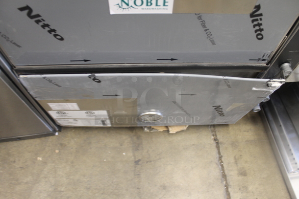 BRAND NEW SCRATCH AND DENT! 2022 Noble 495HTGW22 Stainless Steel Commercial Undercounter Glass Washer. 208-240 Volts, 1 Phase. - Image 4 of 6