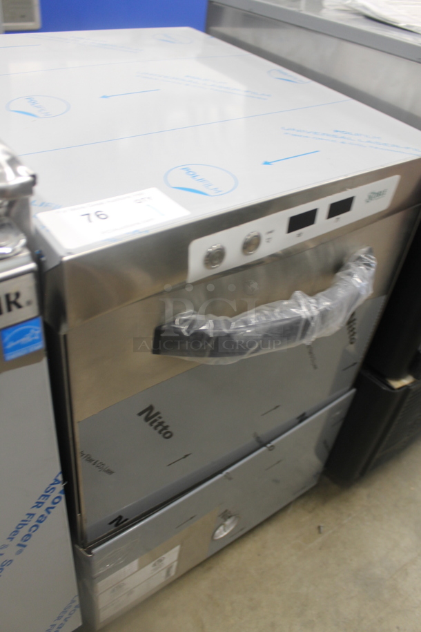 BRAND NEW SCRATCH AND DENT! 2023 Noble 495HTGW22 Stainless Steel Commercial Undercounter Glass Washer. 208-240 Volts, 1 Phase. - Image 2 of 6