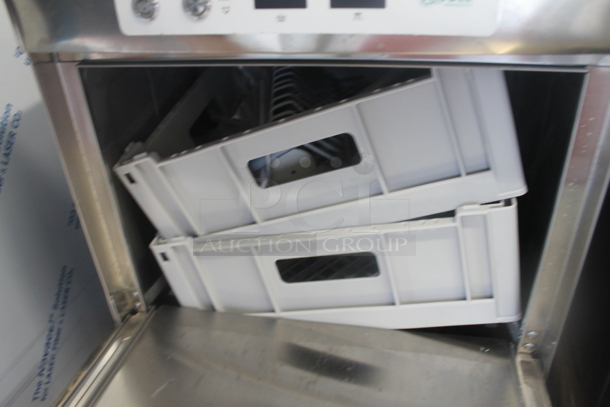 BRAND NEW SCRATCH AND DENT! 2023 Noble 495HTGW22 Stainless Steel Commercial Undercounter Glass Washer. 208-240 Volts, 1 Phase. - Image 5 of 7