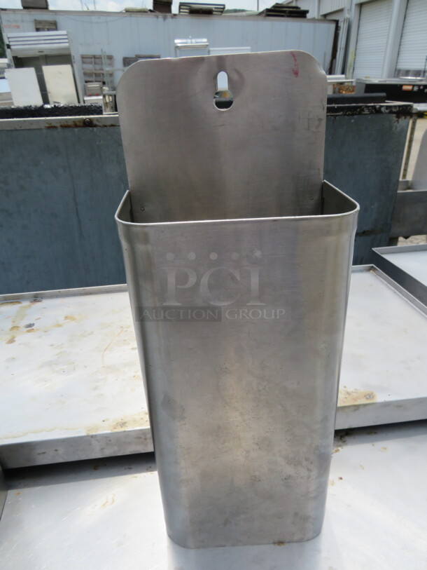 One Stainless Steel Cap Catcher. 5X4X13 - Image 1 of 1