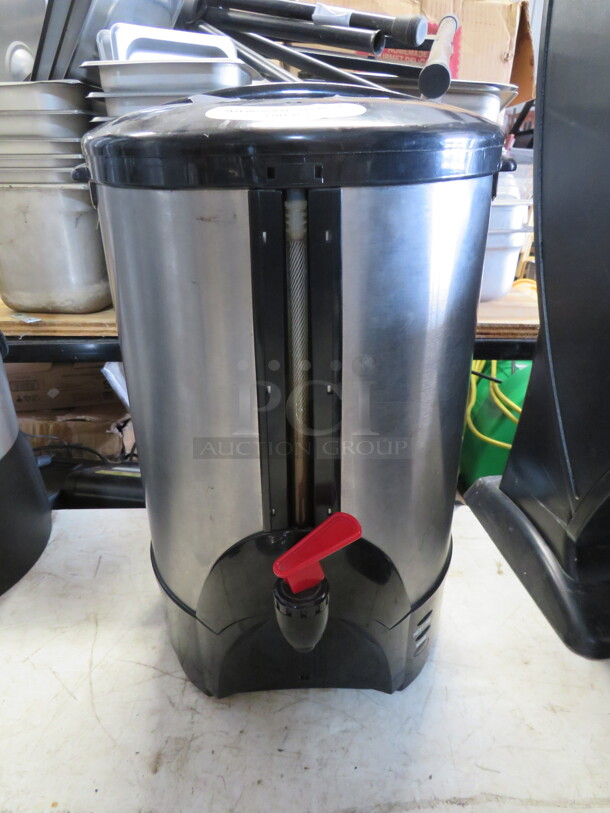 One Aroma 40 Cup Coffee Brewer. Model# ACU-40. 120 Volt. - Image 1 of 1