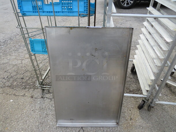 One 36X24 Stainless Steel Top. - Image 1 of 1