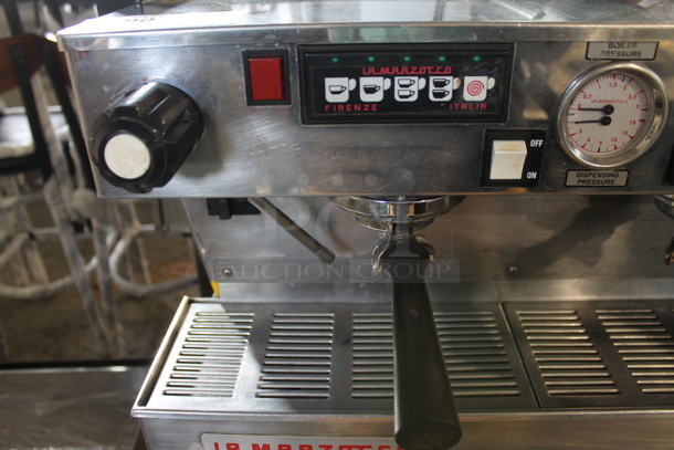 La Marzocco Linea 2AV Stainless Steel Commercial Countertop 2 Group Espresso Machine w/ 2 Portafilters and 2 Steam Wands. 208-240 Volts, 1 Phase. - Image 2 of 6