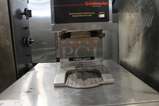 Grindmaster 250 Stainless Steel Commercial Countertop Coffee Bean Grinder. 120 Volts, 1 Phase. Tested and Working! - Image 2 of 6
