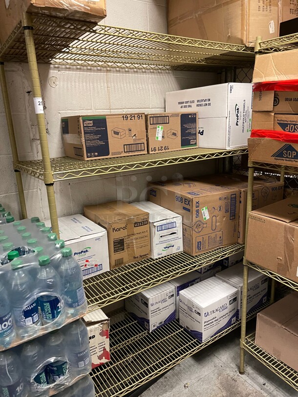 Clean! Stainless Steel Commercial Wire Shelf NSF Great For Food Storage Gold Color  - Image 2 of 5
