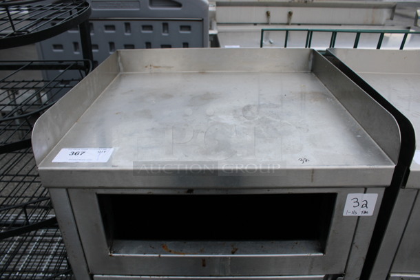 Stainless Steel Commercial Trash Can Shell w/ Trash Can and Door. 24x23x45.5 - Image 2 of 4