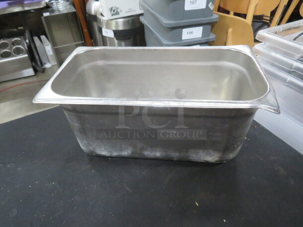 1/3 Size 6 Inch Deep Hotel Pan. 5XBID - Image 1 of 1
