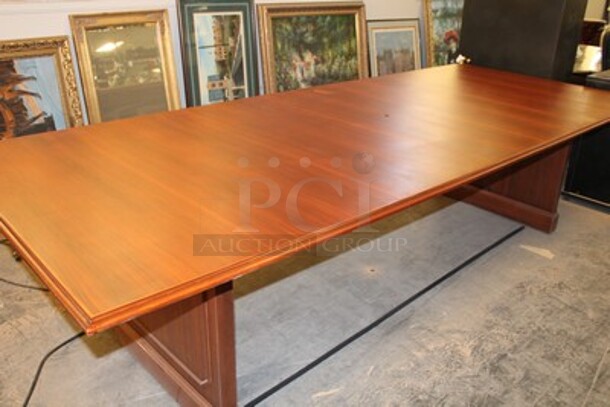 Wooden Conference Table - Image 3 of 6