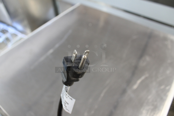 BRAND NEW! 2020 Duke RFHU-42-120H2 Stainless Steel Commercial Countertop 4 Tier Warming Holding Display Case. 120 Volts, 1 Phase. Tested and Working! - Image 8 of 8