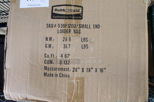 6 BRAND NEW IN BOX! Rubbermaid 539F1200 Small End Loader Portable Insulated Catering Bags. 6 Times Your Bid! - Image 3 of 5
