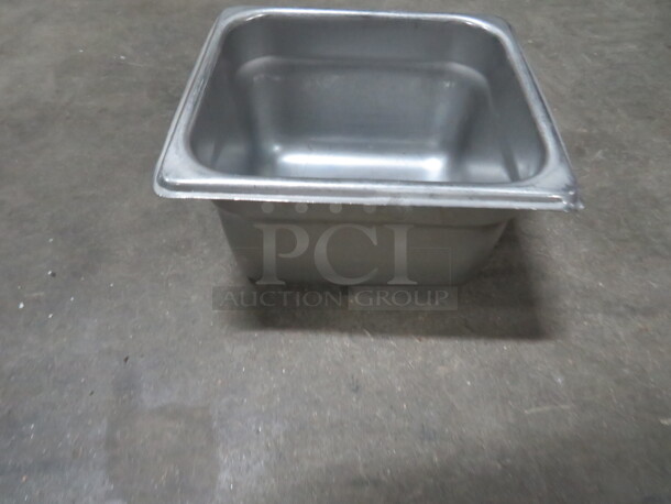 1/6 Size 4 Inch Deep Hotel Pan. 2XBID