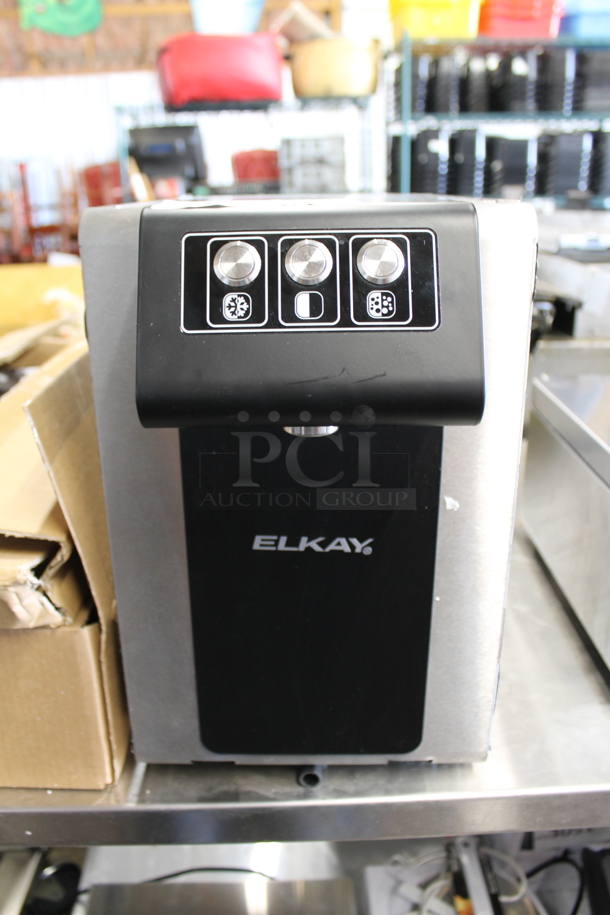 BRAND NEW SCRATCH AND DENT! 2023 Elkay DSBS130UV Stainless Steel Commercial Filtered Refrigerated Water Dispenser. 115 Volts, 1 Phase. Tested and Working! - Image 2 of 6