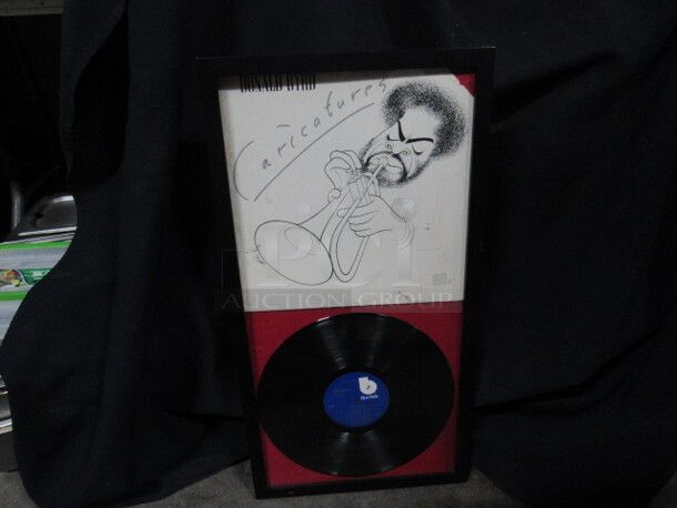 One 14X27 Framed Donald Byrd Vinyl Album. 