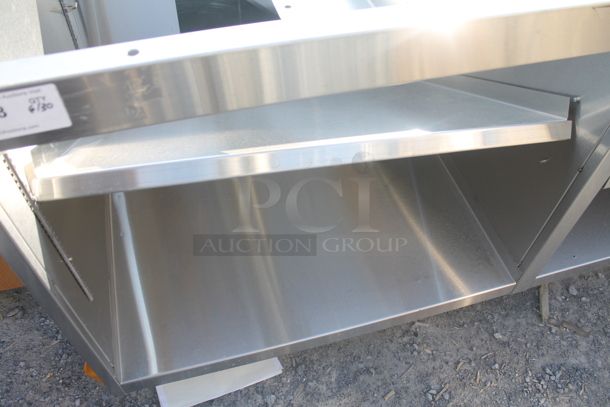 BRAND NEW! Stainless Steel Counter Frame w/ Under Shelf. - Image 3 of 8