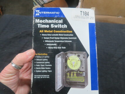 One Intermatic Time Switch.
