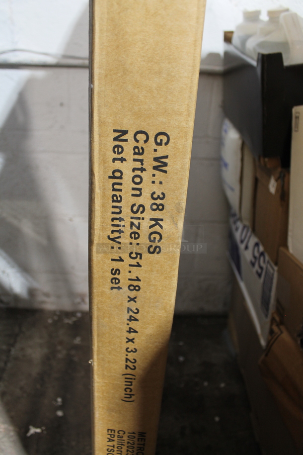 BRAD NEW IN BOX! Muscle Rack 652210098  UR245P-BLK Shelving Unit.  - Image 5 of 5